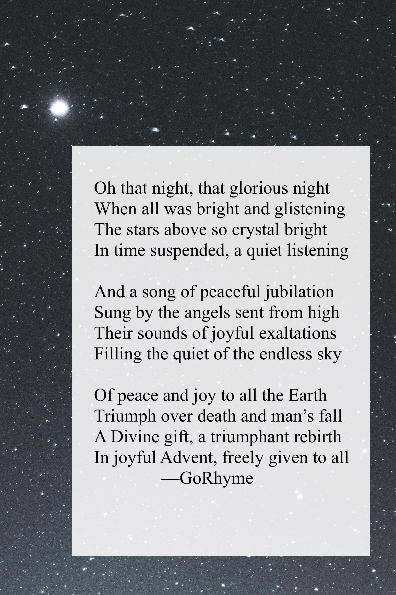 Poetry by Kelly Gray